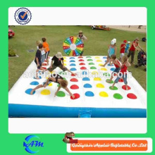 Гигантская надувная игра Twister для взрослых на продажу